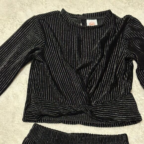 Wonder Nation - Black top & bottom set - size 3T - Picture 1 of 9